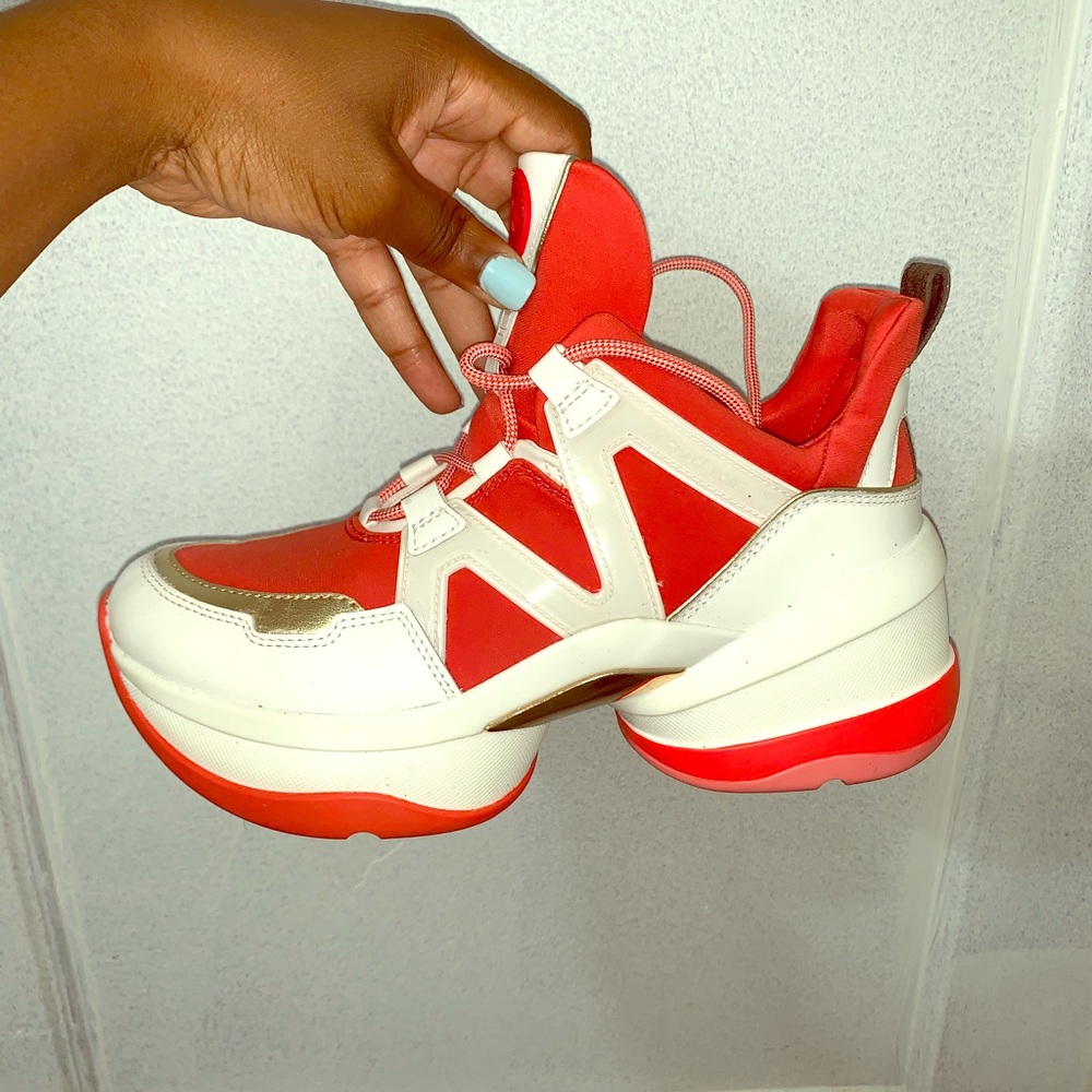 Michael Kors Olympia Trainer Sneakers